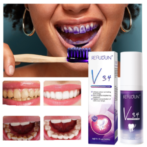 Teeth Whitening Toothpaste Color Tooth Correction Whitener Deep Cleaning Remove Stains Dentistry Fresh Breath Oral