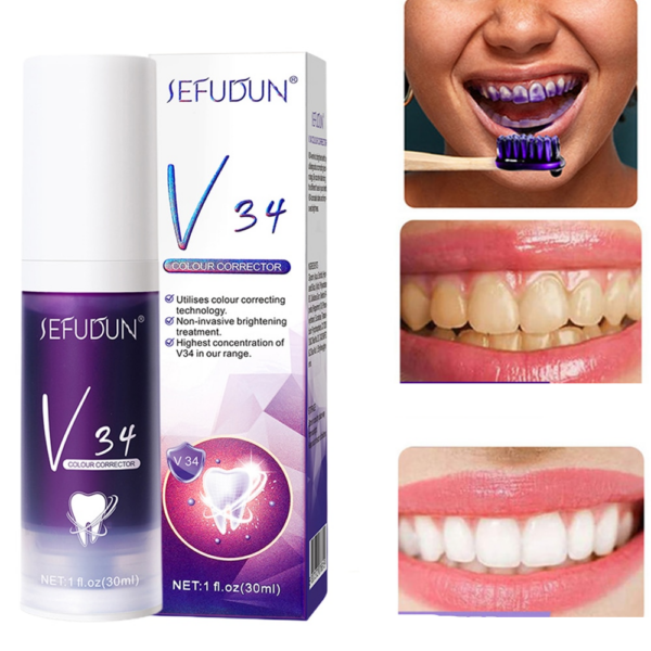 Teeth Whitening Toothpaste Color Repair Toothpaste Teeth Straightening Whitening Agent Fresh Breath Periodontal Care