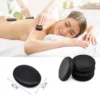 Stone Massage Set Heater Box Relieve Stress Back Pain Health Care Lava Basalt round massage tool Stones