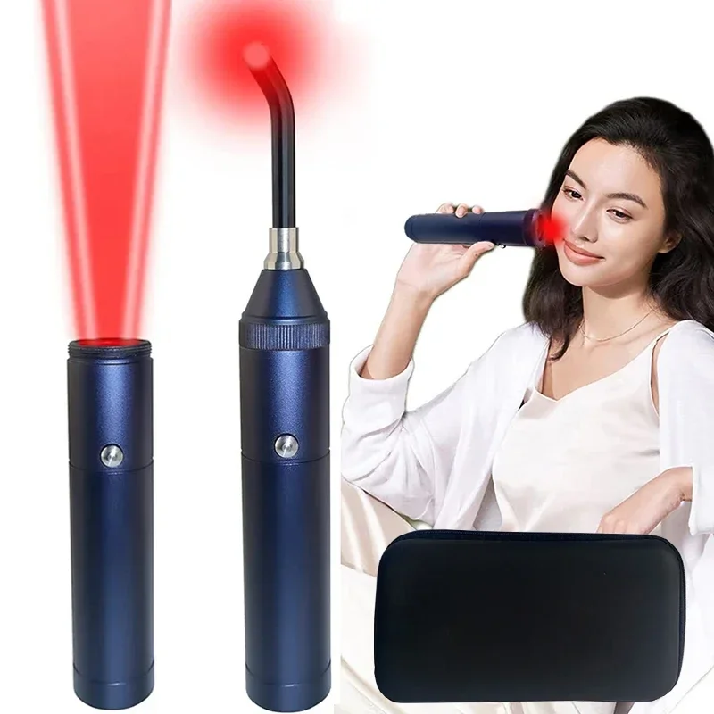 Light Treatment Device for Cold Ulcer Ulcer Infrared Light Treatment Stickfor Mouth Nose Ear Knee Feet Hands Ankle