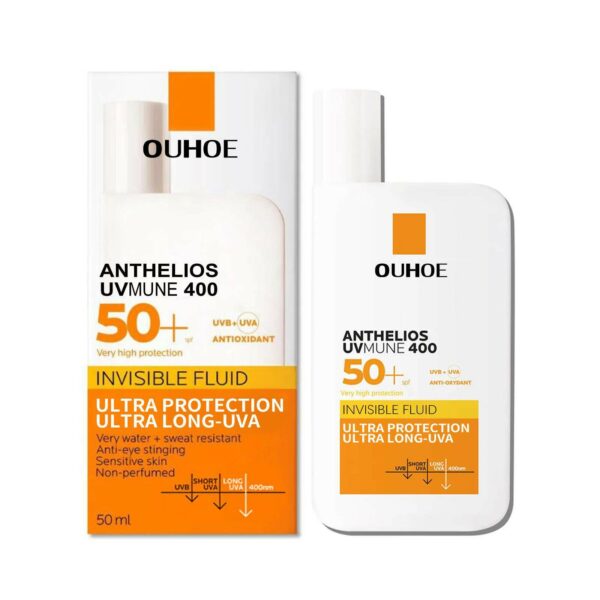 Face Sunscreen Ultra Body Sunscreen Anti-Imperfection Anti-Shine Invisible Fluid Sunscreen