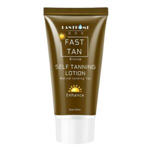 Self Sun Tanning Cream Fast Body Face Self Tanner Fake Tan Cream Solarium Makeup Foundation Bronzer Nourishing Lotion Skin Care