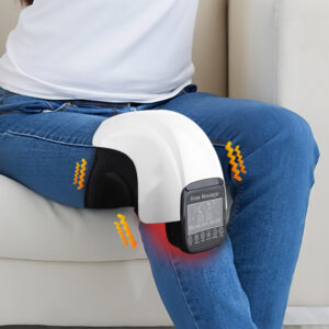 Electric Infrared Heated Air Compression Vibration Knees Massage Physiotherapy Knee Massager Brace Cold Kneecap Pain Relief