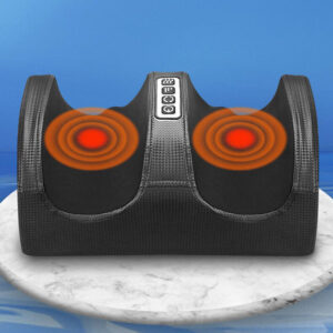 Electric Foot Massage Shiatsu Health Care Therapy Relax Infrared Heating Body Massager Heat Deep Muscles Kneading Roller Salud