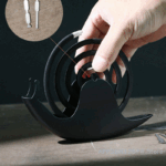 Creative Mosquito Coil Holder With Tray Nordic Style Spiral Summer Day Iron Mosquito Repellent Incenses Rack Plate Home Decor