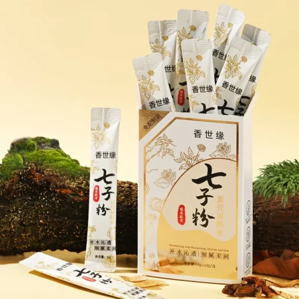 Seven Seeds Eggshell Mask Cream Whitening and Firming Anti-wrinkle Anti-aging Spot Hydrating and Moisturizing To Yellow Skin