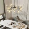 Chandelier Light Tree Branch Pendant Lamp Decorative Hanging Lamp For Home