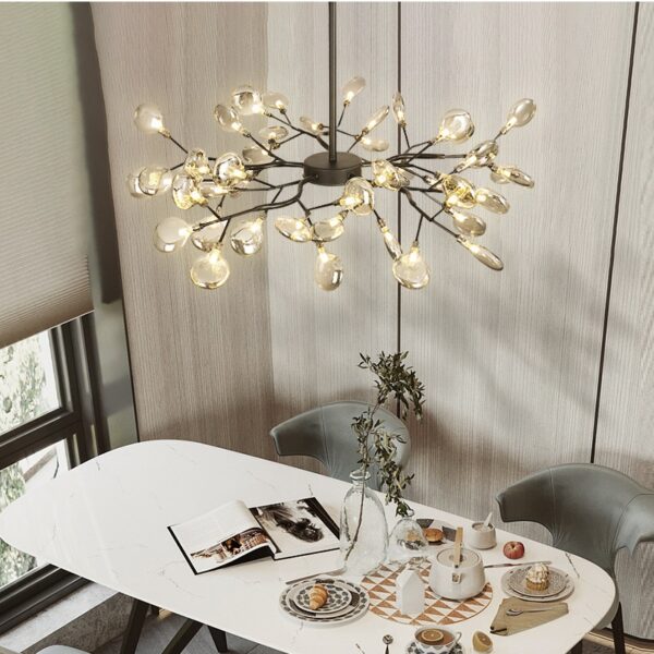 Chandelier Light Tree Branch Pendant Lamp Decorative Hanging Lamp For Home