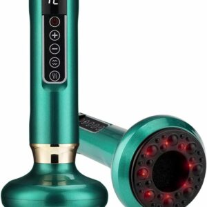 Electric Cupping Massager Vacuum Suction Cup GuaSha Anti Cellulite Beauty Health Scraping Infrared Heat Slimming Massage Therapy