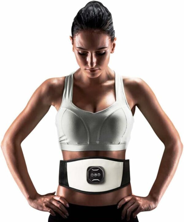 Electric Abdominal Muscle Stimulator Massage Belt Smart Waist Abs Belt Body Slimming Massager Fitness Lose Weight Fat Burn