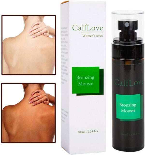Self Tanner Spray Moisturizing Sun Tanning Mousse Self Tanning Lotion Bronzing Mousse For Simple Healthy Tanning Experience