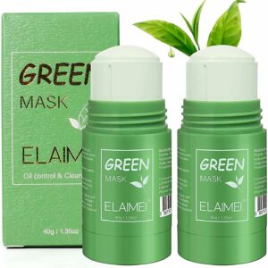 Green Mask stick Beauty Skin Care VC Charcoal Clean Mask Cleans Pores Dirt Acne Blackhead Remove Moisturizing Whitening Cosmetic