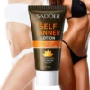 Body Self Tanning Lotion Sunless Tanner Cream Gold Tan Bronzer Sun-Kissed Glow Moisturizer Sunbathing Natural Tanner Skin Care