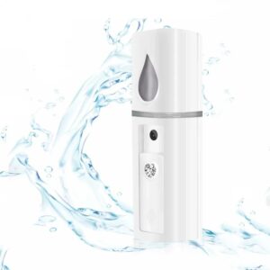 Mini Nano Mist Sprayer Cooler Facial Steamer Humidifier USB Rechargeable Face Moisturizing Nebulizer Beauty Skin Care Tools
