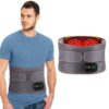 Waist Massager Support Belt Vibrador Back Pain Relief Lower Lumbar Compreses for Physiotherapy Rehabilitation