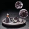 Incense Burner Ceramic Backflow Censer Backflow Aromatherapy Incense Censer Holder For Home Reading Room Ornaments
