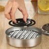 Stainless Steel Mosquito Repellent Incense Box Ash Tray Portable Mosquito Repellent With Cover
