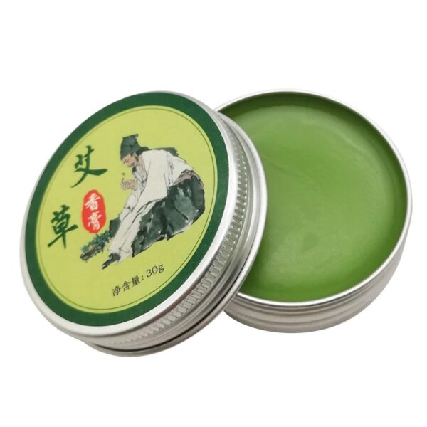 Wormwood Balm Moxa Moxibustion Cooling Cream Anti Motion itching Refreshing Ointment For Human Health