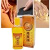 Plant Essential Oil Ginger Body Massage Oil 230ml Kneepad Thermal Body Ginger Essential Oil for Scrape Therapy
