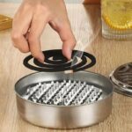 Stainless Steel Mosquito Repellent Incense Box Ash Tray Portable Mosquito Repellent With Cover