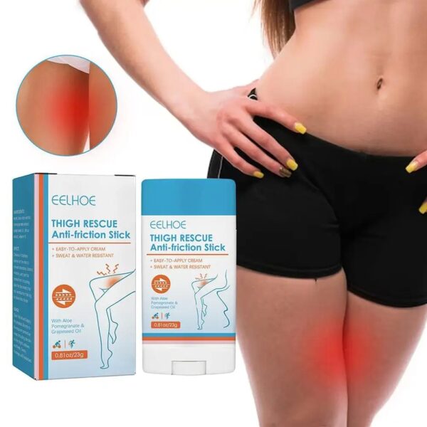 Waterproof Glide Chafing Stick Anti Chafe Stick For Women Running Chafe Stick For Heel Lower Arm Thigh Skin Protection Legs