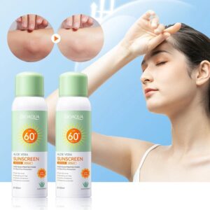 Broad Spectrum Sunscree Aloe Sunscreen Repair Spray Non-greasy Water Resistant UVA/UVB Sunscreen Sunblock Spray