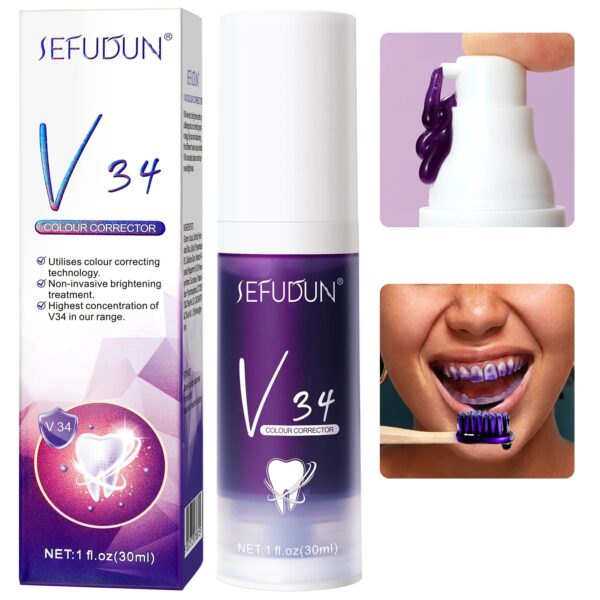 Tooth Whitening Toothpaste Tooth Whitening Mousse Fresh Breath Orthodontic Products Oral Cleaning Whitening Toothpaste