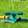 Automatic Garden Watering Lawn Sprinklers 360 Rotating Degree Grass Plants Irrigation System with Nozzle for Home Yard Lawn