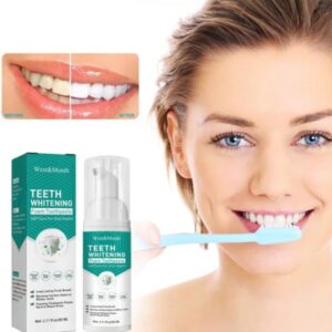 Teeth Whitening Foam Toothpaste Powerful Whitening Without Sensitivity Safe And Effective On Oral Health Original Formula