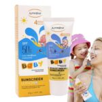 Outdoor Children Sunscreen Refreshing Oil Free Sun Protector Mild Non-irritating UV Resistance Body Lotion Cream
