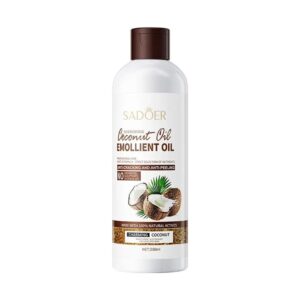 Coconut Body Oil Sooth Dry Skin Lighten Anti drying, Moisturizing And Whitening Body Skin Massage Serum Beauty Health