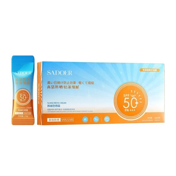 Long Lasting Waterproof Prevent Sun Burn Sunblock Sweatproof UVA Rays Protection Facial Sunscreens