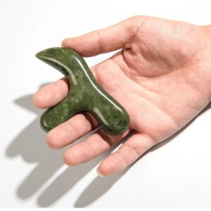Natural Jade Point Massage Stick Foot Neck Back Muscle Relax Massager Therapy Relaxing Tool Pain Relief Scraper