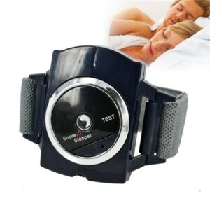 Professional Electronic Auto Anti Snore Wristband New Cessation Cure Solution Sleeping Night Guard Aide Snore Go Away Biosensor