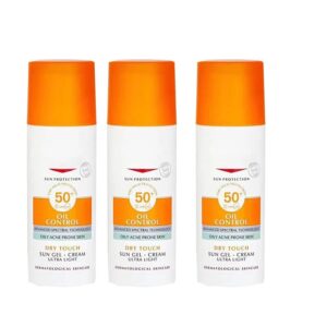 Oil Control Facial Sunscreen Refreshing Waterproof Sunblock Whitening Gel For Dry Sensitive Oily Acne Skin
