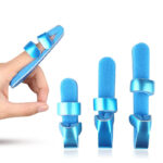 Aluminum Finger Splint Foam Support Brace For Mallet Finger Sprain Fracture Pain Relief Finger Knuckle Immobilization