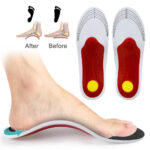 Gel High Arch Support Insoles Gel Pad 3D Arch Support Flat Feet Women Men Orthopedic Foot Pain Unisex