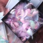 Feather Gift Box Filler Supplies Diy Craft Wedding Happy Birthday Party Decoration Accessories