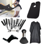 Hair Scissor Hairdressing Scissors Kit Hair Cutting Cape Scissors Hairbrush Hair Clip Grooming Comb Barber Haircut Set