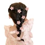 Flower Shape Hair Claw for Women Girls Barrette Crab Hair Clips Ponytail Hairpins Accessories