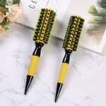 Hair Brush Nano Hairbrush Thermal Round Barrel Comb Anti-static Hair Styling Tools Hairdressing Curly Hair Rollers Tools
