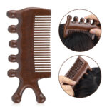 Head Meridian Massage Comb Sandalwood Comb Acupuncture Therapy Blood Circulation Anti-static Smooth Hair Full Body Massager