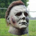 Michael Myers Mask  Halloween Movie Latex Mask Realistic Horror Mask Scary Cosplay Mask Costume Party Mask