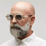 Fashion Square Sunglasses For Women Men Vintage Brand Designer Punk Sun Glasses Clear Lens Mirror