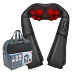 Portable Neck Massager Deep Tissue 3D Kneading Heated Neck, Back, Shoulder, Foot and Leg Massage