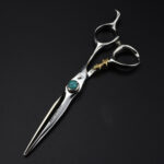 Professional Double-sided Hair Scissors Barber Cutting Tools Tiger Haircut Thinning Shears