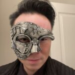 SteamPunk Mask Robot Cosplay Medieval Retro Mechanical Science Half Face Helmet Halloween Carnival Costume Party Props