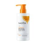 Whitening Body Milk Vitamin C Moisturizing Hydrating Skin Whitening Cream Control Boby Oil Skin Tone Brightening