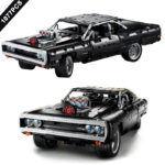 Technical Dodge Charger Muscle Sport Car Building Blocks 42111 in Movie Fast and Furious Bricks Toys Gifts For Kids Boy