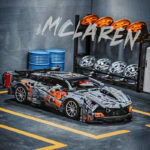 Technical McLaren Sport Car Building Blocks with Style Sticker High Speed Vehicle Assemble Bricks Toys Gifts